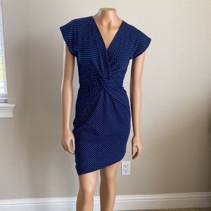 Scarlett Blue Polka Dot Vintage Dress